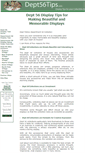 Mobile Screenshot of dept56tips.com